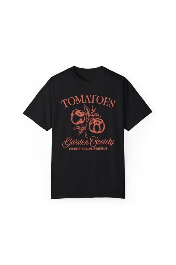 Tomatoes T-shirt, Tomato Fruit T-shirt, Old Money Aesthetic Cottage Core Clothes Tomato Girl Vegan T-shirt Gardening Gifts Culinary T-shirt.