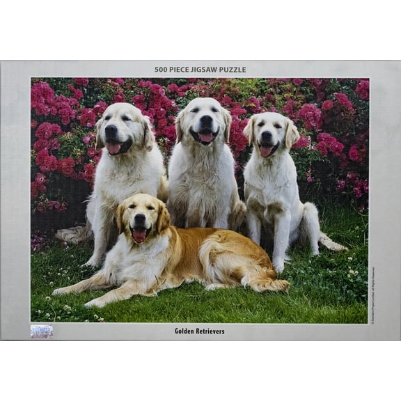 Tomax Jigsaw Puzzle - Golden Retrievers (500 Pieces)