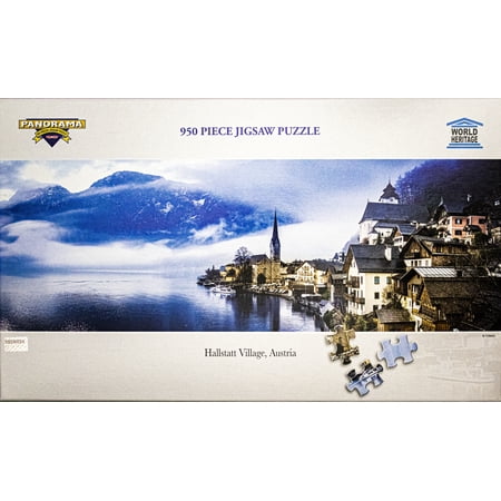 Tomax Jigsaw Puzzle - Hallsatt Village, Austria (950 Pieces)