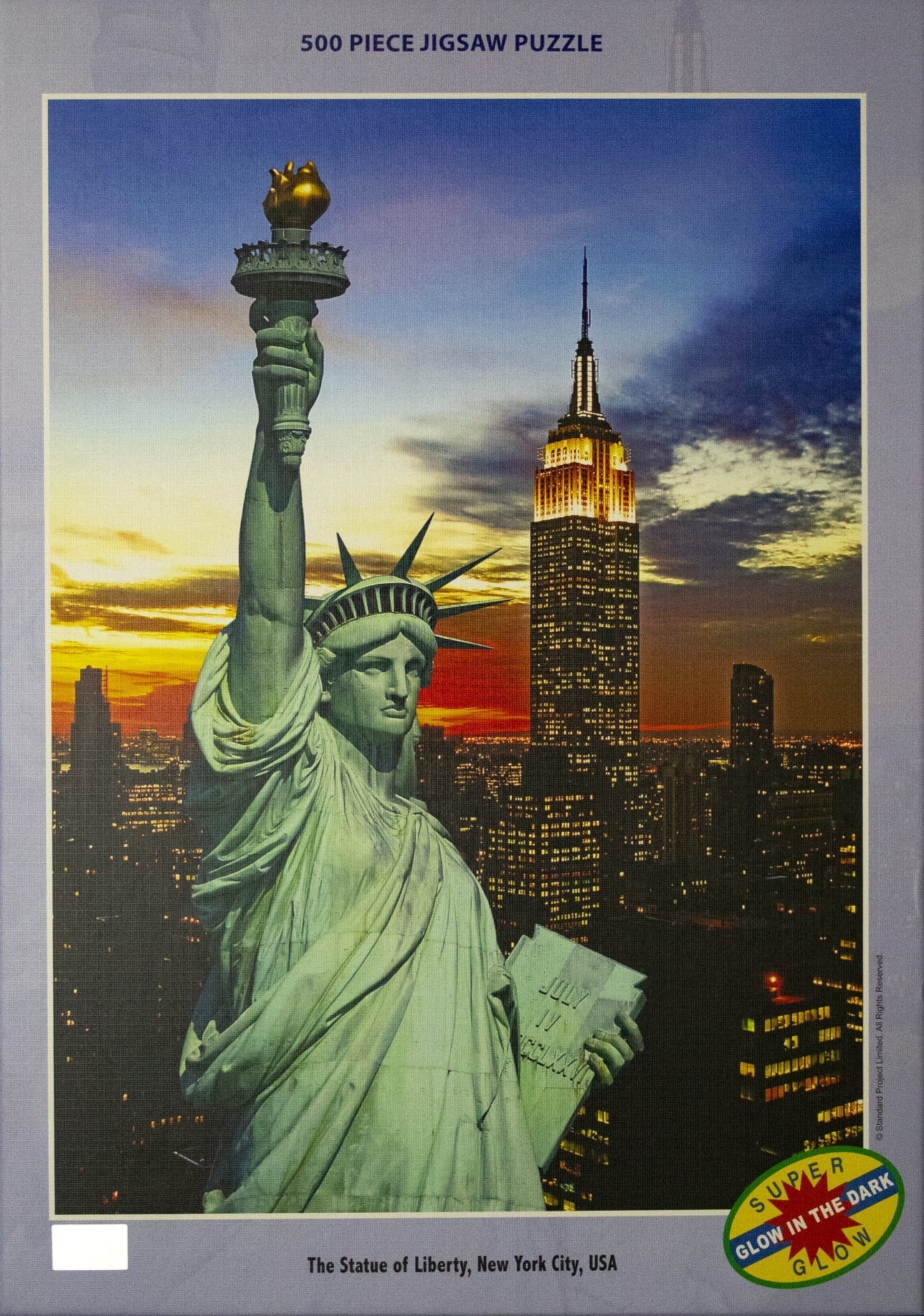 Tomax Jigsaw Puzzle - The Statue of Liberty - New York City, USA (500 ...