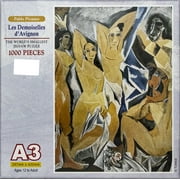 Tomax Miniature Jigsaw Puzzle - Pablo Picasso - Les Demoiselles dAvignon 1000 Pieces