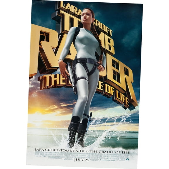 Tomb Raider Circle Of Life Movie Poster 12x16 Print on Metal Sign 12in x 16in Square Adults AB Posters