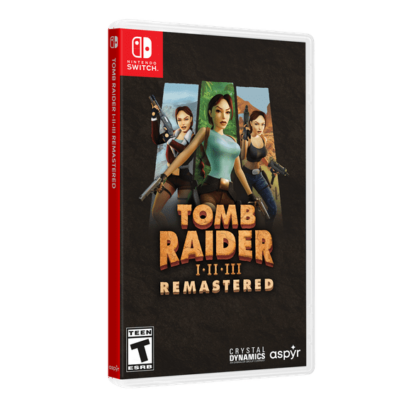 Tomb Raider I-III Remastered Starring Lara Croft,, Nintendo Switch