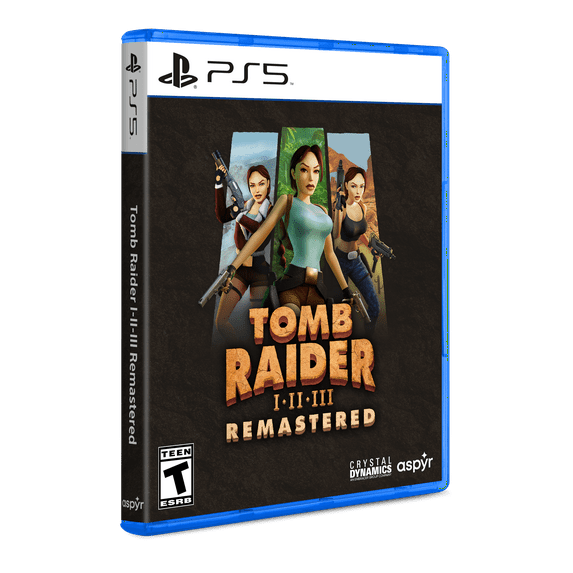 Tomb Raider I-III Remastered Starring Lara Croft, PlayStation 5