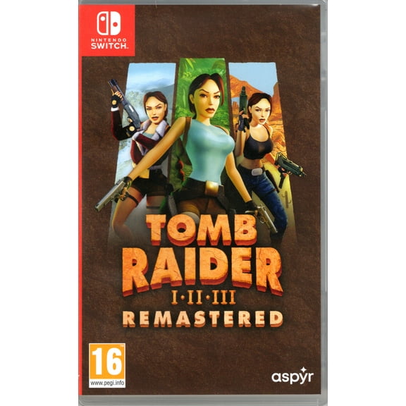Tomb Raider I - III Remastered for Nintendo Switch