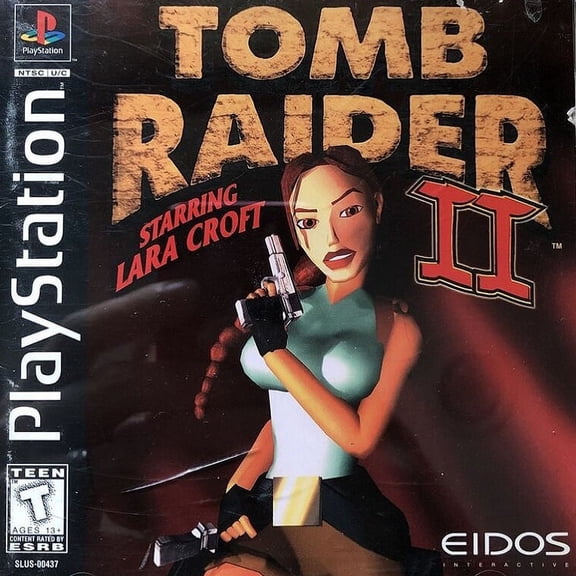 Restored Tomb Raider II Starring Lara Croft, PlayStation 2, Action, Adventure, Fighting Game for Parental Controls