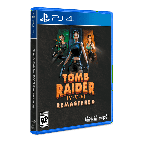 Tomb Raider IV-VI Remastered Starring Lara Croft, PlayStation 4