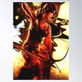 thumbnail image 1 of Tomb Raider Lara Croft Poster Wall Art, Modern Wall Decor, 8x12 UNFRAMED, 1 of 3
