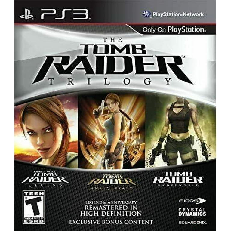 Tomb Raider Trilogy: Legend, Anniversary, Underworld [Sony Playstation 3] 