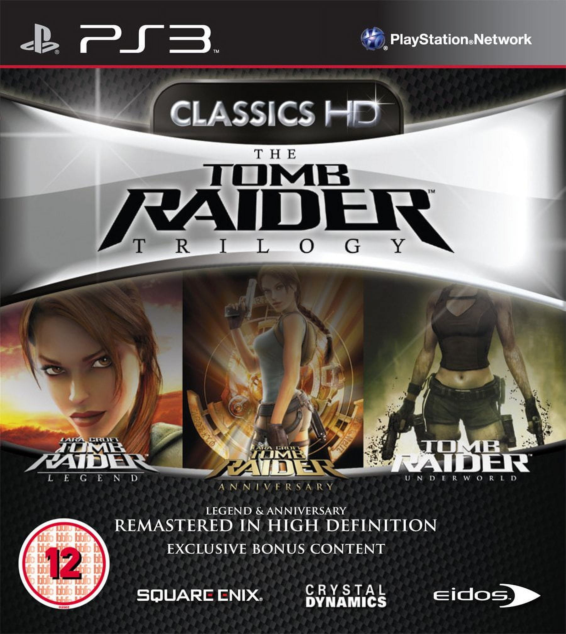 Tomb Raider Trilogy Video Game - PlayStation 3