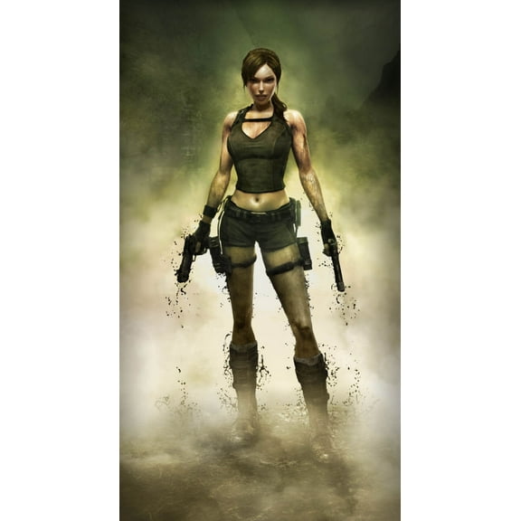 Tomb Raider Underworld Poster 24Inx36In Art Decor Art Poster 24x36 Square Adults Best Posters