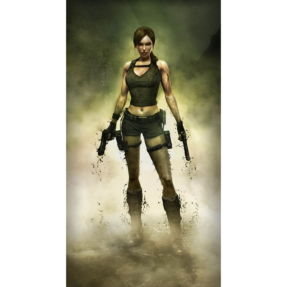 Tomb Raider Underworld Poster 24Inx36In Art Decor Art Poster 24x36 Square Adults Best Posters