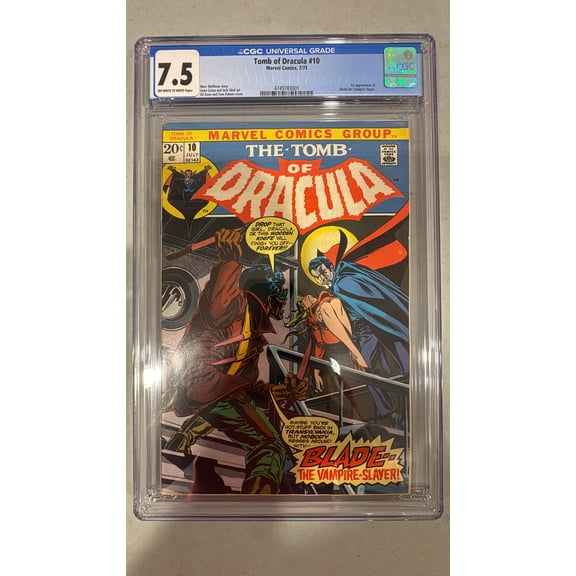 Tomb of Dracula #10 - CGC 7.5 Comic Book