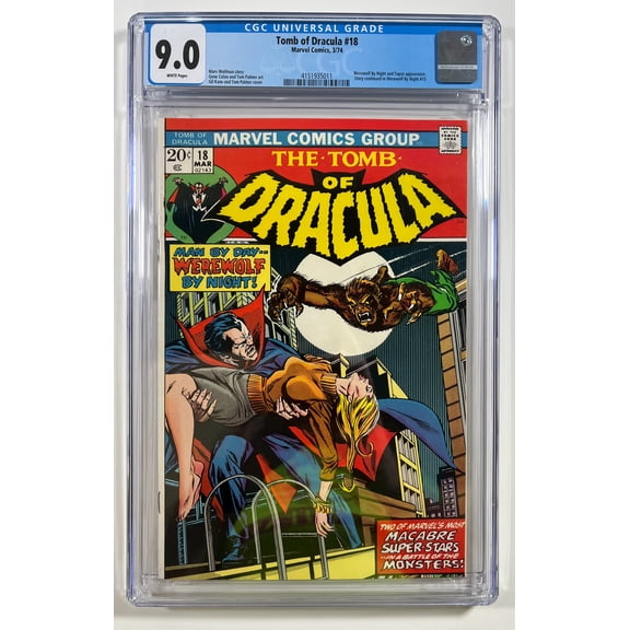 Tomb of Dracula #18 - CGC 9 Comic Book