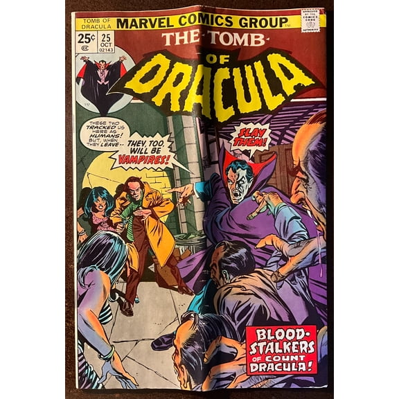 Tomb of Dracula #25 Comic Book