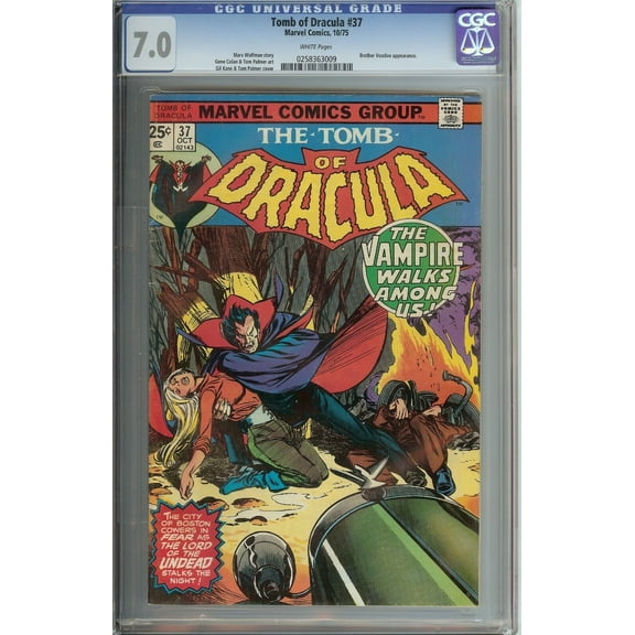 Tomb of Dracula #37 CGC 7.0