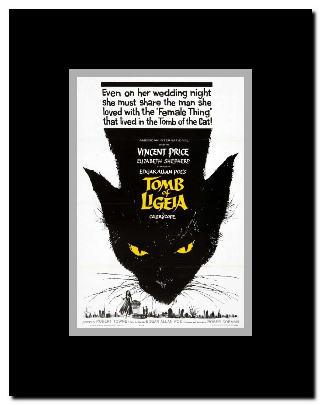 Tomb of Ligeia Framed Movie Poster