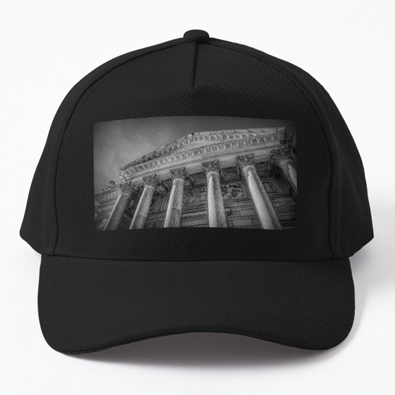 Tomb of the Unknown Soldier Arlington 1 BW Baseball Cap, Memorial Hat Style
