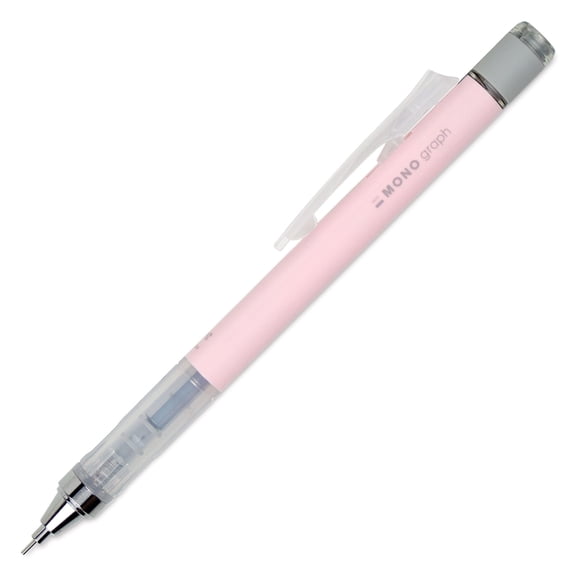 Tombow 53107 MONO Graph Mechanical Pencil, Pastel, Cream Yellow. Features Innovative Shake-Mechanism MONO Eraser