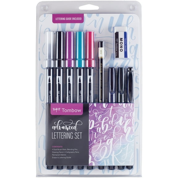 Tombow Advanced Lettering 10 Piece Set