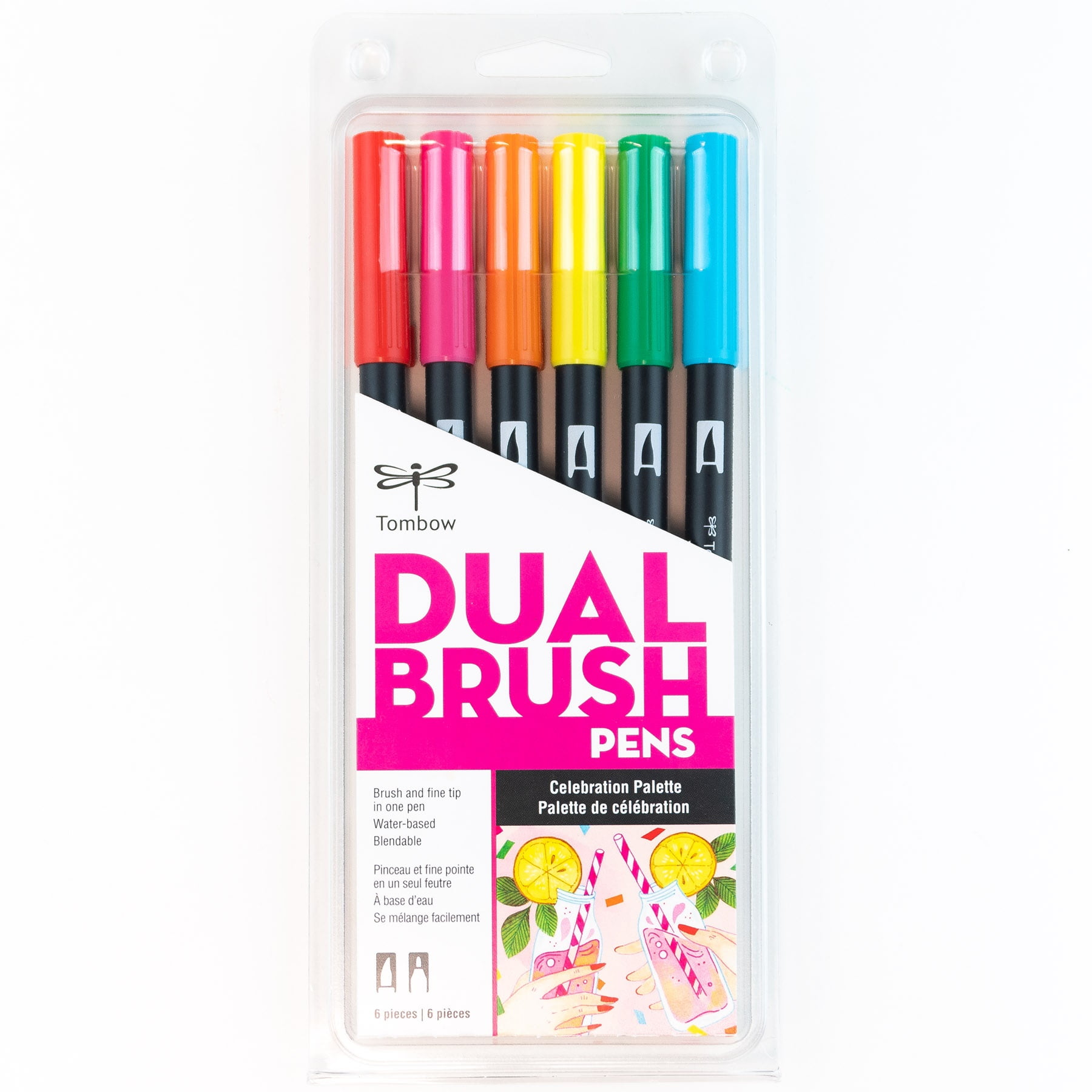 Dual Brush Pens Art Projects Markers Colored Fine Tip Pen Set of 36