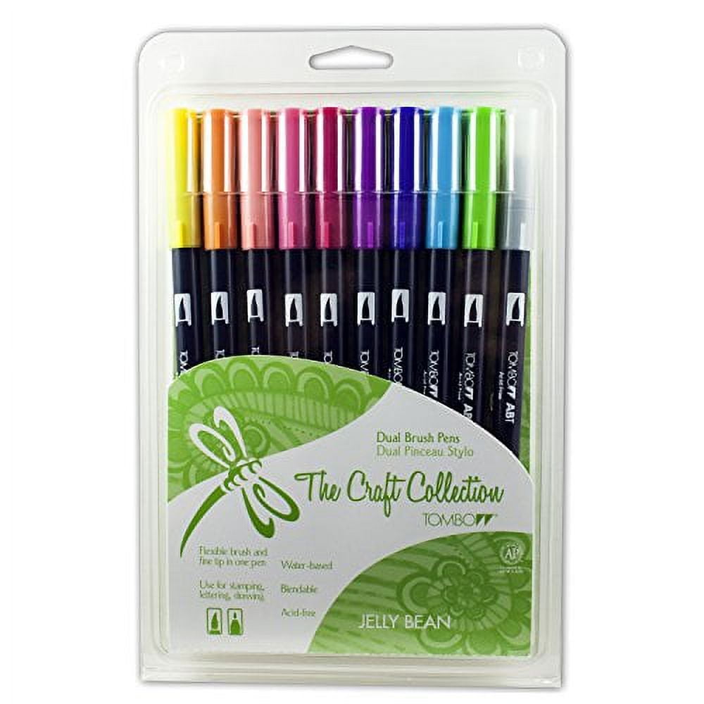 Nylea 15 Pack Dual Tip Brush Marker Pens ArtWerk [OPEN BOX