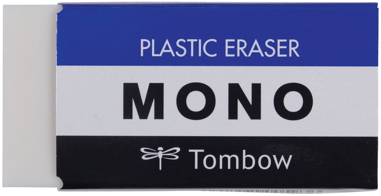 Tombow MONO Jumbo Plastic Eraser-White