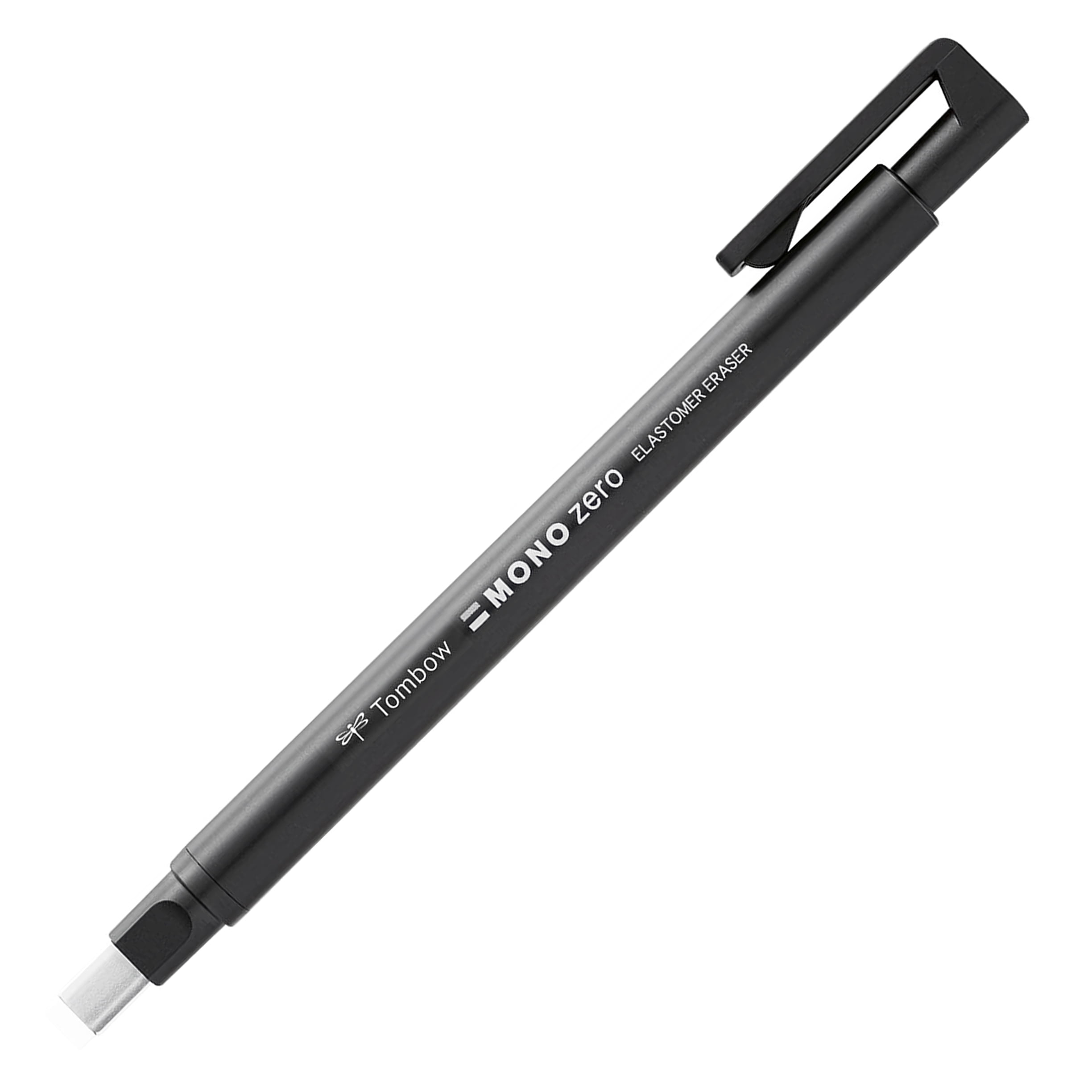 Tombow MONO Zero Classic Eraser Pen 2.5 x 5mm Rectangular Tip Black