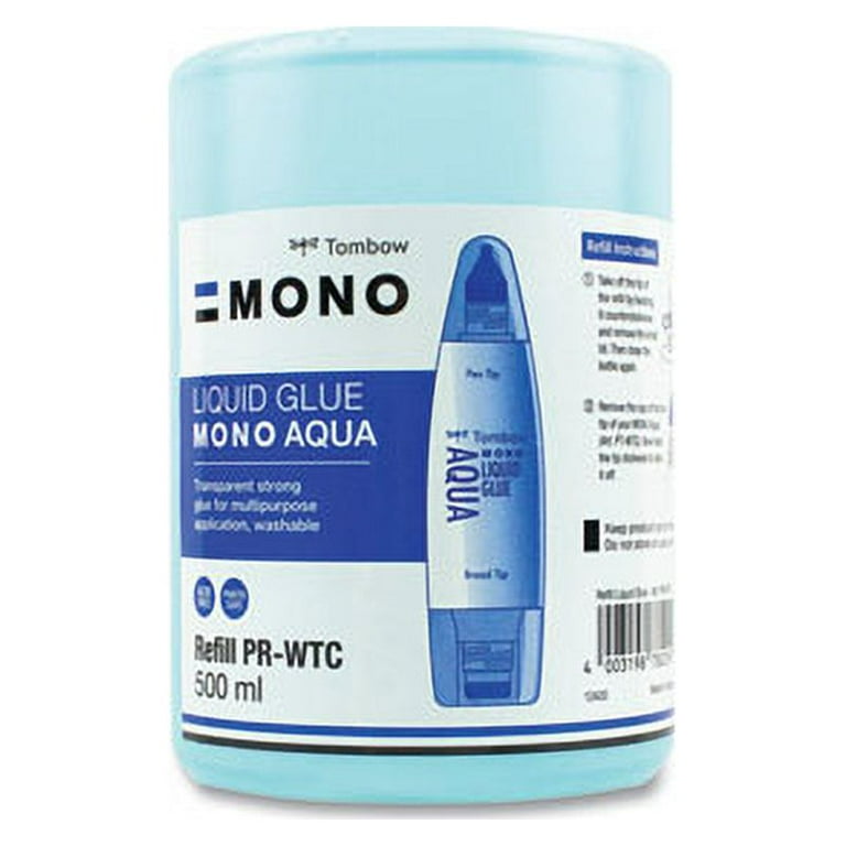 Aqua Liquid Glue Refill, 500 mL, Dries Clear Aqua Liquid Glue Refill, 500 mL, Dries Clear