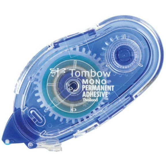 Tombow Mono Permanent Adhesive Tape Dispenser, 1 Each, 1/3 in. x 472 in.