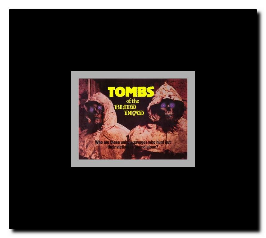 Tombs of the Blind Dead Framed Movie Poster