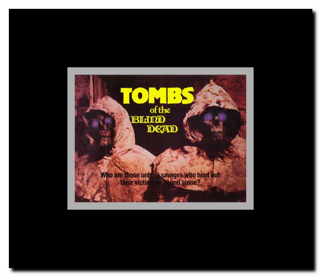 Tombs of the Blind Dead Framed Movie Poster