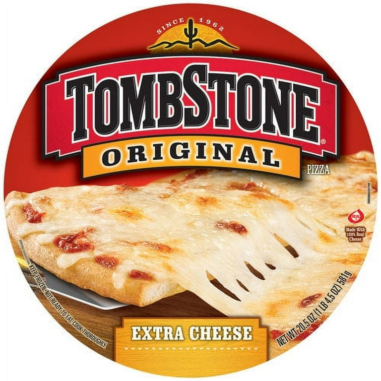 Tombstone Original Extra Cheese Pizza, 20.5 oz - Walmart.com