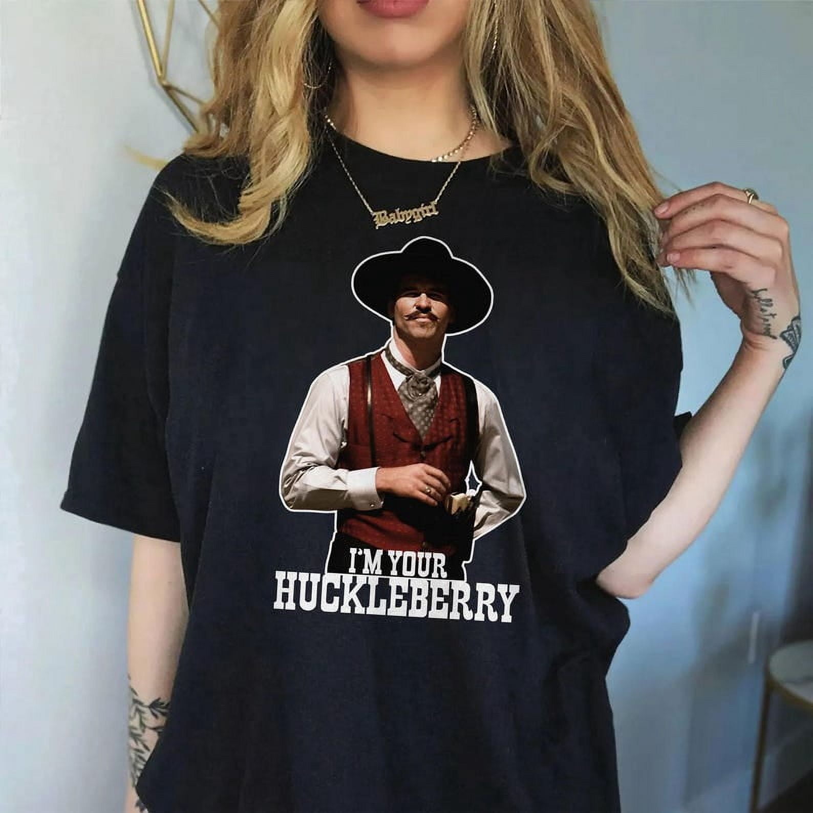Tombstone Doc Holliday Cowboys Shirt, V*l K*lm*r Vintage Old Western ...
