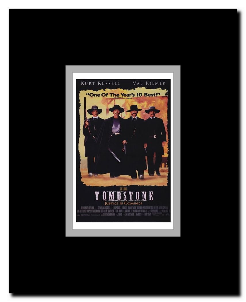 Tombstone Framed Movie Poster