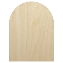 Tombstone Halloween Solid Wood Shape Unfinished Piece Cutout Craft DIY Projects - 4.70 Inch Size - 1/8 Inch Thick