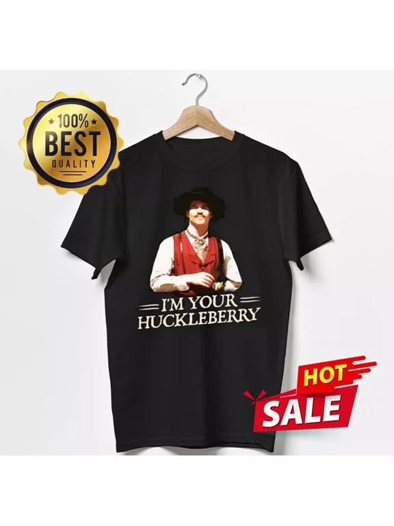 Tombstone I'm Your Huckleberry T-Shirt | eBay