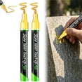 thumbnail image 1 of Tombstone Marker Pen, Golden Tombstone Marker Pen for Restoring Faded Grave Inscriptions, Waterproof Stone Touch-up Pen, Strong Coverage, 1 of 8