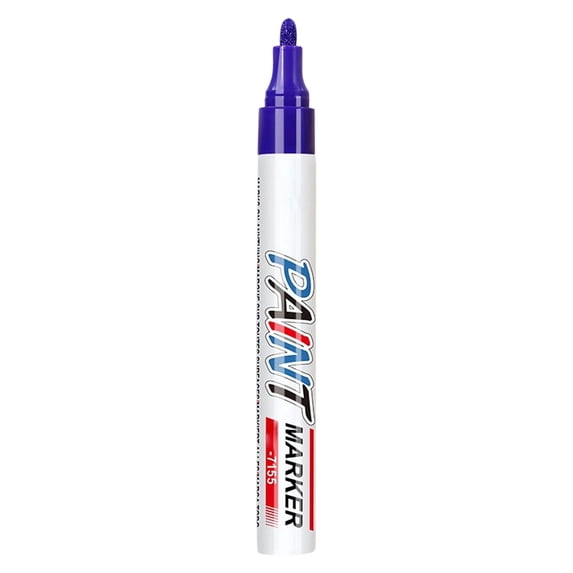 Tombstone Marker Pen, Monument Stone Touch-Up Pen for Restoring Faded Grave Inscriptions Waterproof Strong Coverage Ideal for Gravestone Lettering, 1Pc, Available in Multicolor(Purple,5.6x0.6")