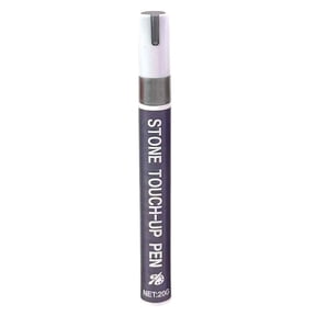 Tombstone Marker Pen for Restoring Faded Grave Inscriptions,Waterproof Stone Touch-up Pen,Heavy-Duty and Strong Coverage,Ideal for Gravestone Lettering and Memorial Inscriptions,5.43 inch (Grey)