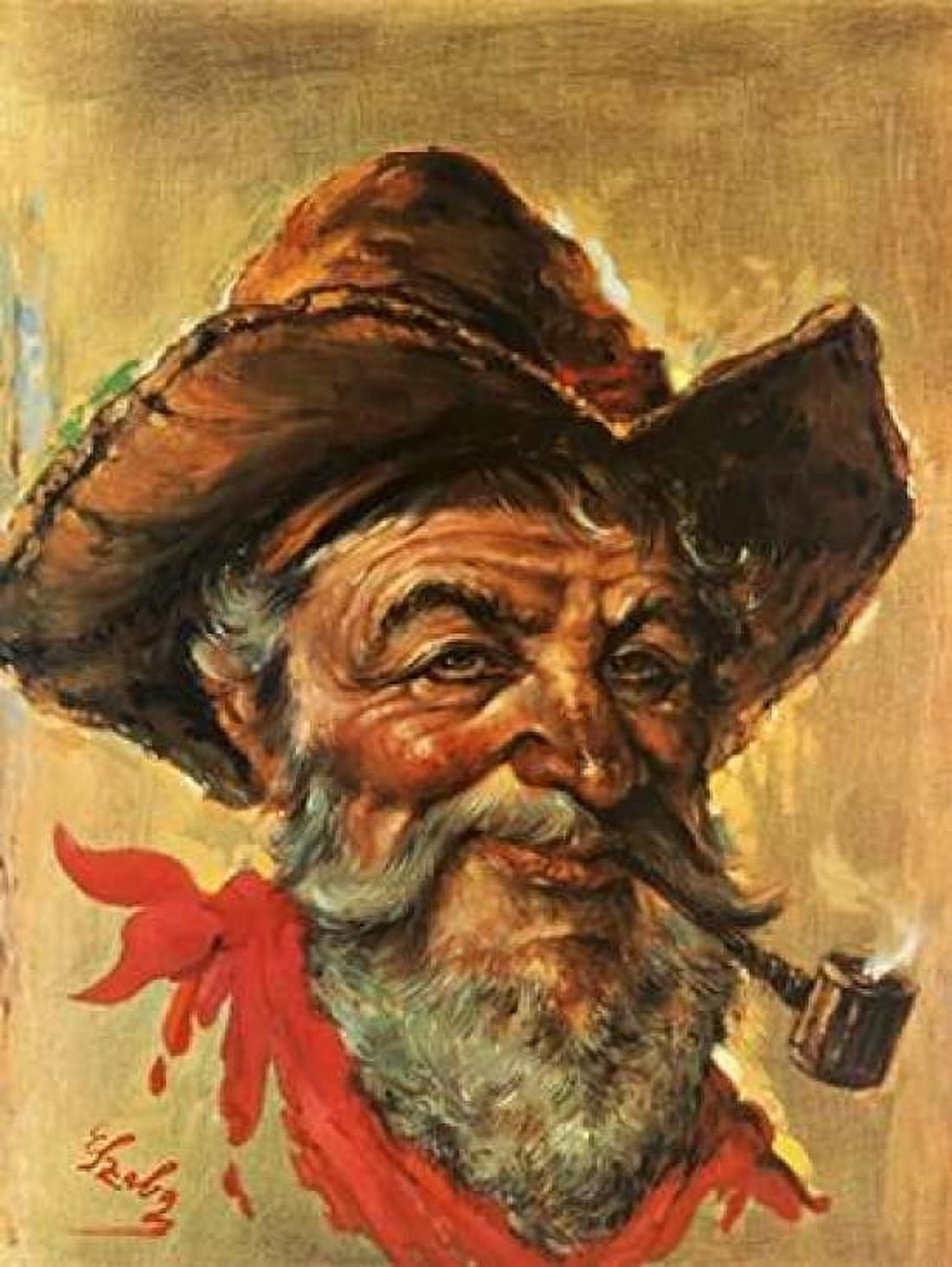 Tombstone Pete Canvas Art - Endre Szabo (18 x 24)