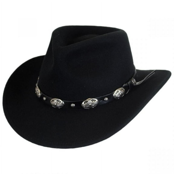 Tombstone Wool Felt Cowboy Hat - XXL - Black