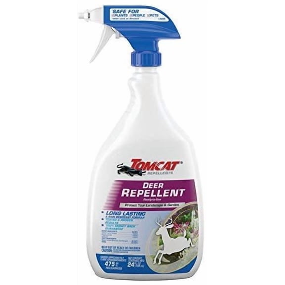 Tomcat All Purpose Animal Repellent - Waterproof, Ready-to-Use, Outdoor - 24 oz