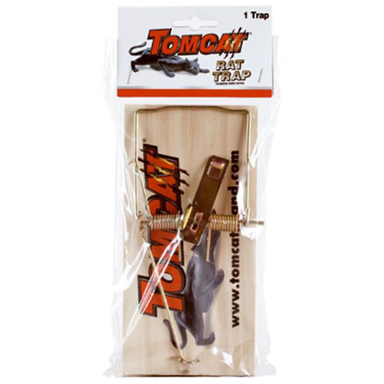 Tomcat 33528 Rat Size Wooden Rat Trap