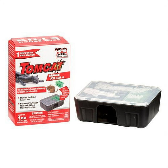Tomcat Disposable Mouse Killer II Bait Station