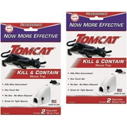 Tomcat Kill and Contain Mouse Trap,Trap - 4 Pieces