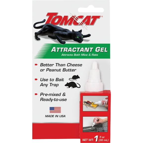 Tomcat Mouse Attractant Gel Bait - Indoor Use - 2 Pack