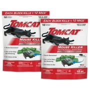 Tomcat Mouse Killer Child & Dog Resistant, Refillable Station 2-Pack