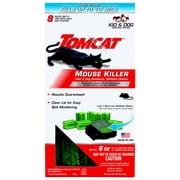Tomcat Mouse Killer Child and Dog Resistant Refillable Station, 1 Station with 8 Baits