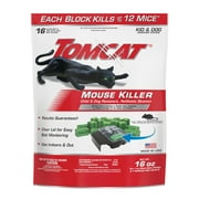 Tomcat Mouse Killer, Child and Dog Resistant, Refillable Station - Includes 16 Bait Blocks